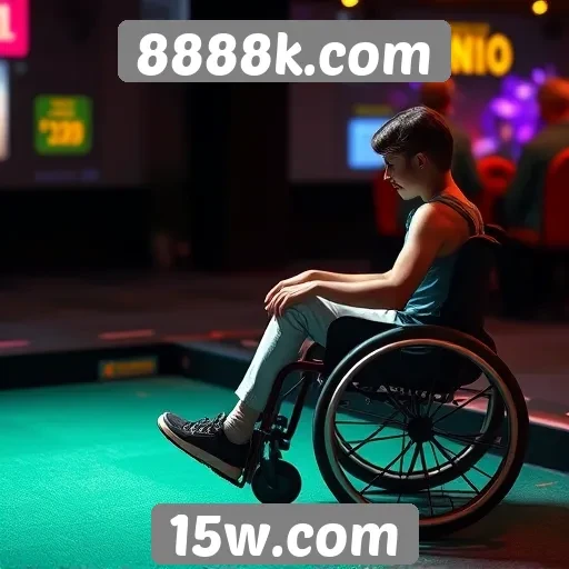Acessibilidade e interface do 8888k.com para jogadores