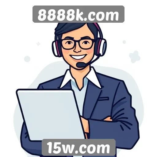 Como funciona o atendimento ao cliente do 8888k.com
