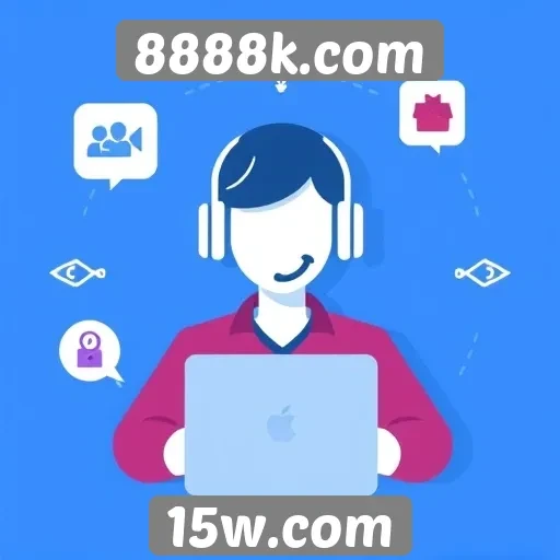 Suporte ao cliente no 8888k.com e suas funcionalidades