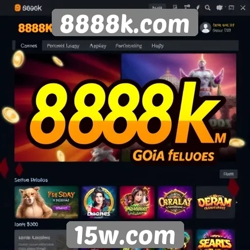 Plataforma de jogos 8888k.com cresce em popularidade