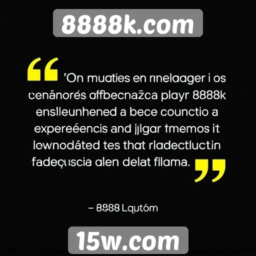 Depoimentos de usuários sobre 8888k.com